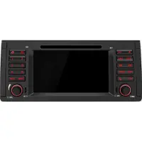 AWESAFE 7 Zoll Radio mit CD für BMW E39 1995 - 2004 Navi Lenkradsteuerung Bluetooth RDS DSP GPS DAB+