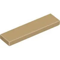 LEGO 100 Stück , Teil Nr. 2431 in Dunkel Beige