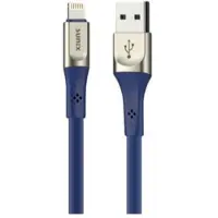 Sunix Anti-Bruch Nylon Ladekabel 3A Datenkabel Schnell Ladegerät Lade Kabel Schnellladekabel 1,2 Meter Typ-C Blau