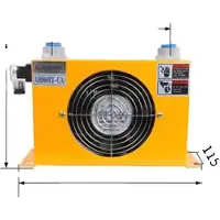 OEM Hydraulischer Luftkühler, effiziente Kühlkapazität 2300 kcal/h, hohe Durchflussrate 60 L/min , DC12V