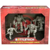 Catalyst Game Labs BattleTech House Kurita Command Lance Force Pack - Miniaturen-Spiel -Zubehör - ENG Edition