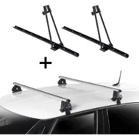 VDP 2x Fahrradträger ORION + Dachträger EVO ALU kompatibel mit für Daihatsu Terios 5 Türer 1997-2005