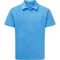 Wombat - Poloshirt für Herren, Frottee RW11208 (L) (Seeblau)