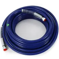 StarTech.com Leichter Faserschlauch - Farbspritzschlauch für Airlessgerät - 15 m - Flexibel - Hochdruck 3300 psi - Blau