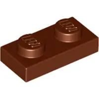 LEGO 3023 Rotbraun (Reddish Brown) 100 Stück