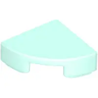 LEGO 1x1 Fliesen Rundecke 25269 - 250 Stück Helles Aqua