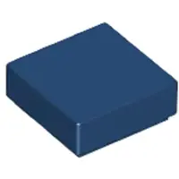 LEGO 1x1 Fliesen 3070 - 100 Stück Dunkelblau
