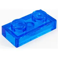 LEGO 3023 Trans Dunkelblau (Trans Darkblue) 50 Stück