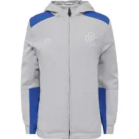Umbro - "Pro Training" Jacke, wasserfest für Kinder, Packable UO2672 (158) (Mikrochip/Marineblau)