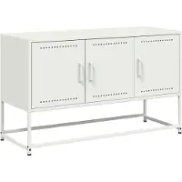 Sonstiges TV-Schrank Weiß 100,5x39x60,5 cm Stahl