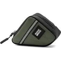 RockBros Fahrradtasche kleine Werkzeugtasche Rahmentasche Tragbarkeit für Brompton 0,25L Militärgrün