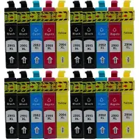 Inkpro 20 kompatibe Tintenpatronen T29 XL black cyan magenta yellow für Epson XP-235 245 247 255 257 332 335 342 345 352 355 432 435 442 445 452 455