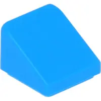 LEGO 1x1 Schrägstein 30° x 1 x 1 x 2/3 54200 - 50 Stück Dunkles Azurblau