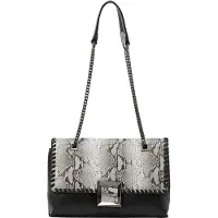 FENIA damen klapptasche - weiss schwarz, onesize