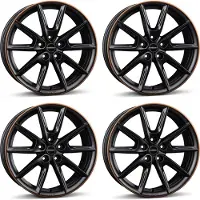 BORBET 4 Felgen LX18 8.0x18 ET40 5x112 SWMCOP für Ssangyong Korando Tivoli Torres XLV 5x112 SWMCOP für Ssangyong Korando Tivoli Torres XLV
