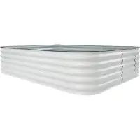 StarTech.com Hochbeet - Pflanzkasten aus Metall - 285 x 60 x 43 cm - Für Gemüse und Blumen - Groß - Bausatz