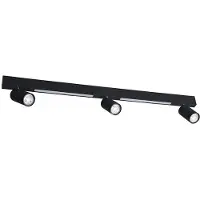 Zuma Line LED-Deckenleuchte 3x GU10 2x LED 800 lm 3000K schwarz MANNARI S230757205