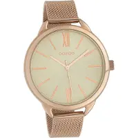 Oozoo Damen Armbanduhr rosegold Analog Timepieces Metallarmband D2UOC10136