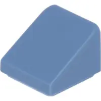 LEGO 1x1 Schrägstein 30° x 1 x 1 x 2/3 54200 - 100 Stück Sandblau