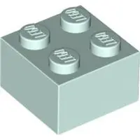 LEGO 3003 Hellaqua (Light Aqua) 25 Stück