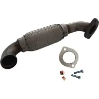 Goingfast Flexrohr Flexstück Reparatur Rohr + Dichtung für Smart ForTwo 451 Cabrio Coupe