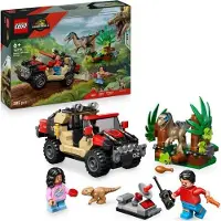 LEGO Jurassic World Vélociraptor 4x4, Bauset 76972, 285 Teile, Minifiguren, interaktive Bauanleitung