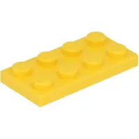 LEGO 50 Stück 3020 Platten Plates 2x4 Part Basic 50 Gelb