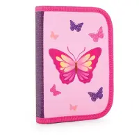 Oxybag Etui, 1 Stück, mit 2 Verschlüssen, leer. Schmetterling