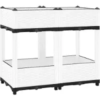 Syfax Hochbeet 80x40x71 cm Polypropylen
