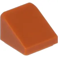LEGO 1x1 Schrägstein 30° x 1 x 1 x 2/3 54200 - 100 Stück Dunkles Orange