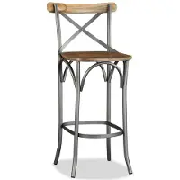 Syfax Barhocker Mango Massivholz