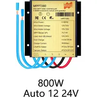 OEM MPPT Wind Controller, 800W Leistung, wasserdichtes IP68-Design, 800W Auto 12V 24V-a