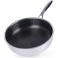 Artemis Orion Antihaft-Stahlbratpfanne, groß, tief, Cookcell Hybrid, 26 cm