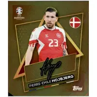 Topps DEN SP - Pierre-Emile Hojbjerg - Star Player - Gold Signiture - 2024