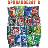 Topps Match Attax - Spar 6 - Alle 18 Vereinswappen (1. Bundesliga) - Saison 13/14 - Saison 13/14