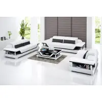 Xl Moebel Gmbh Wohnlandschaft Sofagarnitur 321 Sitzer Couchtisch Ledersofa Modernes Sofa Couch