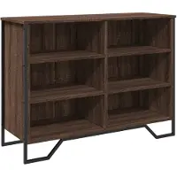 Syfax Sideboard Braun Eichen-Optik 101x35,5x74,5 cm Holzwerkstoff