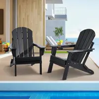 StarTech.com Adirondack-Stuhl 2er Set - Gartenstuhl und Sonnenliege - wetterfest - ergonomisches Design - 800x755x915 mm - ideal für Terrasse und Garten