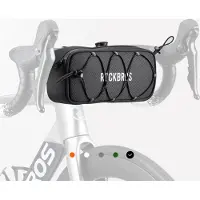 RockBros Road to Sky Fahrrad Lenkertasche Selbstentworfene Wasserabweisend Tasche Schwarz
