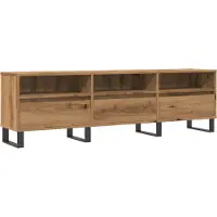 Syfax TV-Schrank Artisan-Eiche 150x30x44,5 cm Holzwerkstoff