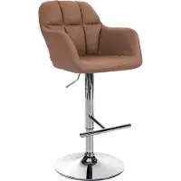 CLP Barhocker Natoma Kunstleder, Farbe:creme, Material Gestell:Metall matt schwarz