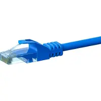 Danicom CAT 6 Netzwerkkabel U/UTP - 15 Meter - Blau - CCA