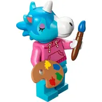 LEGO Original Animal Crossing Minifigur Julian im Einhorn-Design aus Kunststoff