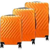 Pierre Cardin MED12x3Z ABS Hartschalenkoffer 78x48x26 cm mit 4 Rollen