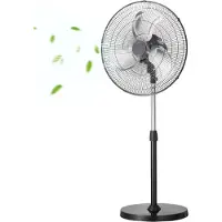 StarTech.com Standventilator 570mm - 3 Gang Ventilator - Höhenverstellbar von 110,5-138cm