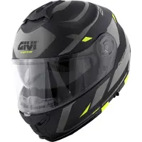Givi Modular Helm X21 EVO Number Mattschwarz Titangelb größe M