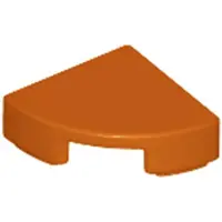 LEGO 1x1 Fliesen Rundecke 25269 - 250 Stück Dunkles Orange