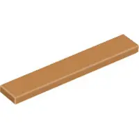 LEGO 50 Stück , Teil Nr. 6636 in Mittel Nougat