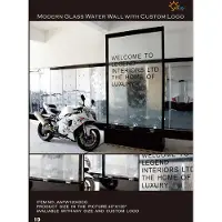 AEA Trennwand Wasserwand Säule Wände LED 100x300 cm Wasserwände Waterwall