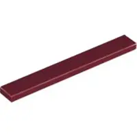 LEGO 25 Stück Teil Nr. 4162 in Dunkelrot (Dark Red)